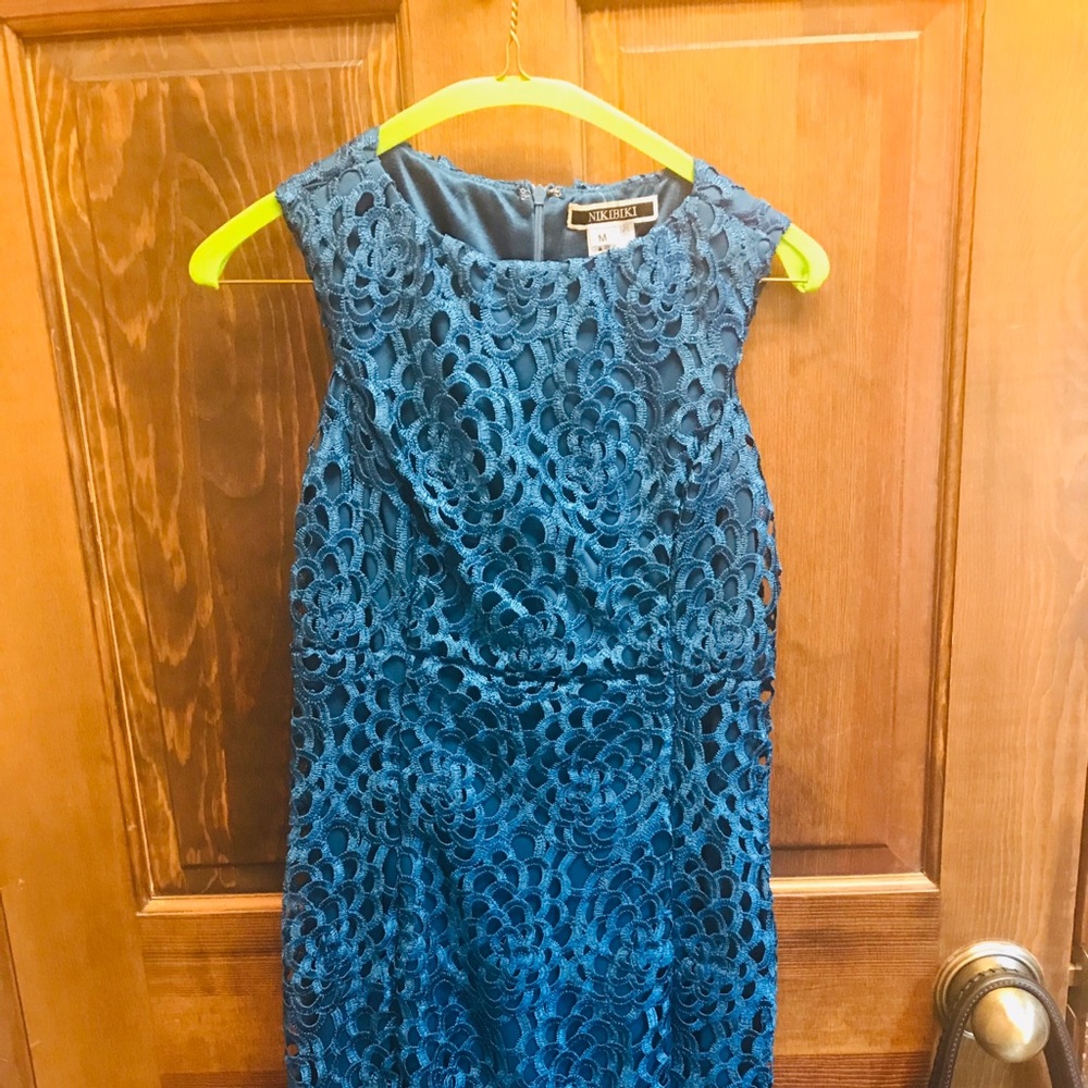 Teal Cocktail Dress